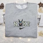 Nike x Stitch Witch Embroidered Sweatshirt & T-shirt: Halloween Disney & Custom Hoodie