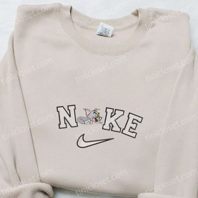 Nike x Tom Embroidered Shirt & Tom and Jerry Cartoon Hoodie: Best Gift Ideas for Fans