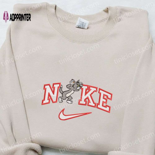 Nike x Tom Making Face Shirt & Tom and Jerry Embroidered Hoodie – Best Gift Ideas