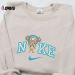 Nike x Tony Chopper Anime Embroidered Sweatshirt: Best Nike Inspired Hoodie for Birthday Gifts