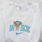 Nike x Tony Chopper Anime Embroidered Sweatshirt: Best Nike Inspired Hoodie for Birthday Gifts