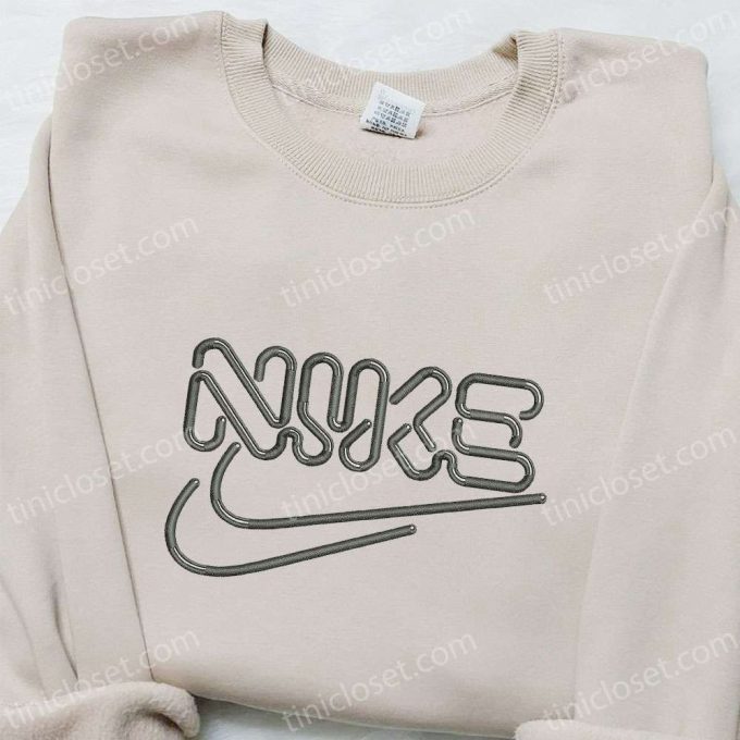 Nike x Typography Embroidered Shirt & Hoodie: Best Family Gift Ideas