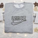 Nike x Typography Embroidered Shirt & Hoodie: Best Family Gift Ideas