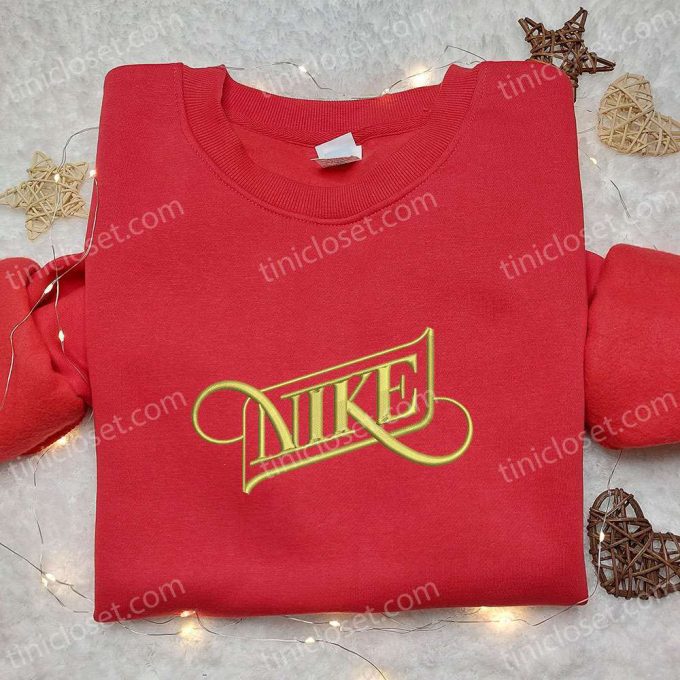 Nike x Typography Embroidered Sweatshirt – Best Birthday Gift