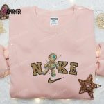 Nike x Voodoo Doll Hoodie: Spooky Halloween Embroidered Sweatshirt Perfect Family Gift