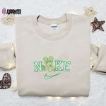 Nike x Zombie Bear Embroidered Sweatshirt Cool Halloween Hoodie & T-shirt