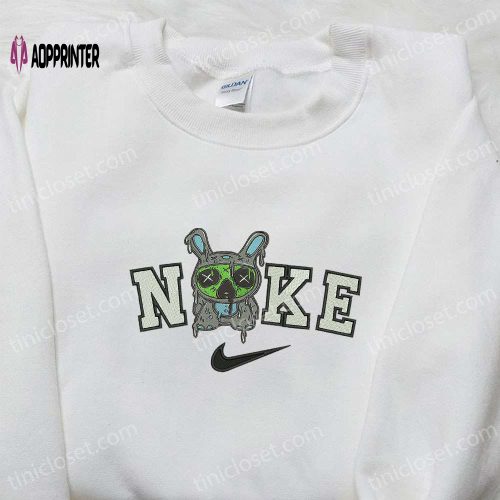 Nike x No You Hang Up First Bebesota Bad Bunny Halloween Shirt – Amazing Embroidered Tee for Halloween Lovers