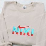 Niki x Nike Embroidered Shirt & Hoodie: Best Family Gifts – Nike Inspired and Stylish