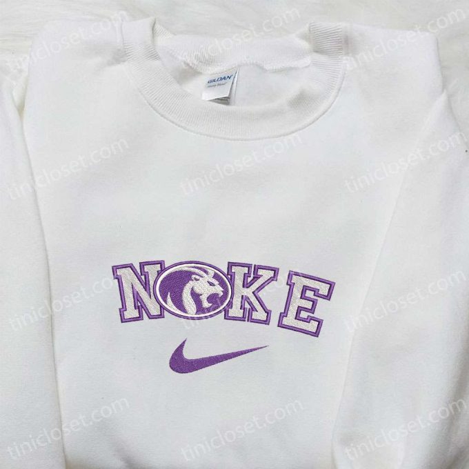 North Alabama Lions x Nike Embroidered Shirt & Hoodie: NCAA Sports Apparel Perfect Gift