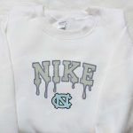 North Carolina Nike Embroidered Shirt: Custom Map Design for a Unique Style