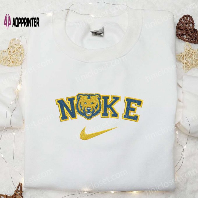 Northern Colorado Bears Nike Embroidered Shirt & Hoodie: Best NCAA Sports Gift!