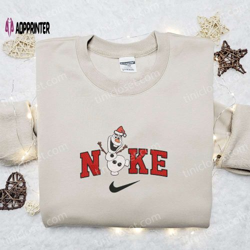 Nike Disney x Goofy Reindeer Embroidered Sweatshirt: Best Christmas Gift with Walt Disney Characters