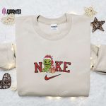 Oogie Boogie x Nike Christmas Light Sweatshirt: Movie Merry Christmas Embroidered Shirt – Best Gift Ideas