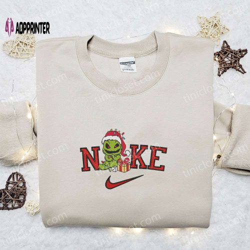 Zero Reindeer Christmas x Nike Embroidered Sweatshirt – Movie Merry Christmas Shirt Best Gift Ideas!