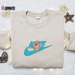 Patrick Star x Nike Embroidered Shirt & Cartoon Hoodie: Perfect Gift Idea