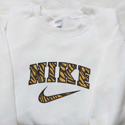 Pattern Tigger x Nike Embroidered Sweatshirt – Best Nike Inspired Hoodie for Birthday Gifts