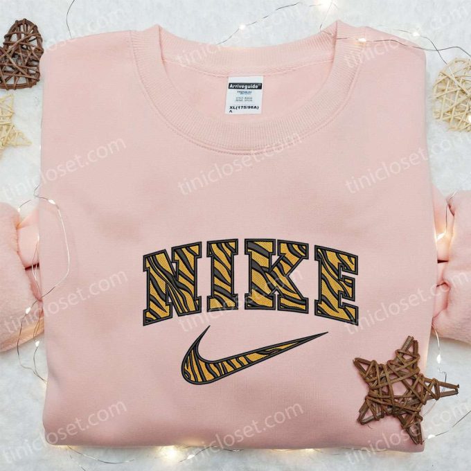 Pattern Tigger x Nike Embroidered Sweatshirt – Best Nike Inspired Hoodie for Birthday Gifts