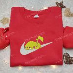 Pikachu Sleep x Nike Swoosh Embroidered Sweatshirt – Pokemon & Nike Inspired Shirt