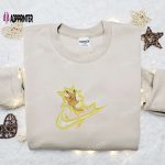 Pikachu Vol Attack x Swoosh Embroidered Sweatshirt – Pokemon Anime Shirt Best Gift for All Occasions