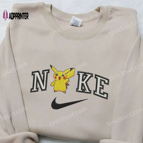 Nike x Snoopy Smile Embroidered Sweatshirt: Peanuts Cartoon Shirt Nike Inspired – Shop Now!