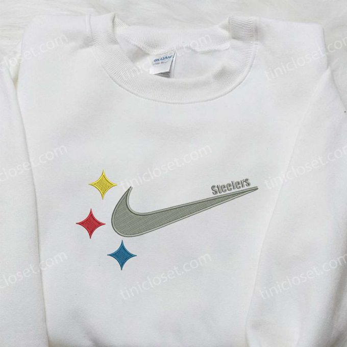 Pittsburgh Steelers x Nike Embroidered Sweatshirt – NFL Sport Shirt