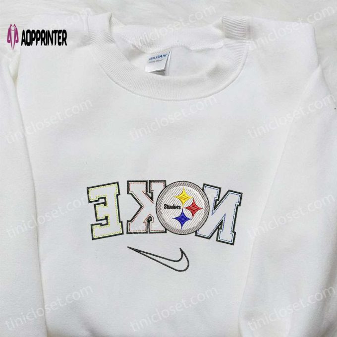 Pittsburgh Steelers x Nike Reverse Embroidered Shirt & Hoodie: Best NFL Fandom Gift Ideas