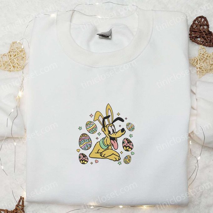 Pluto Easter Embroidered Shirt & Thanksgiving Day Hoodie: Best Holiday Gift Ideas