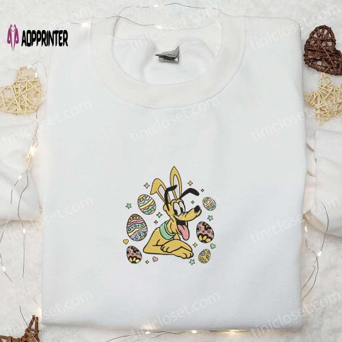 Pluto Easter Embroidered Shirt & Thanksgiving Day Hoodie: Best Holiday Gift Ideas