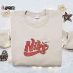 Retro Nike Logo Embroidered Shirt & Hoodie: Best Gift Idea for Nike Inspired Fans