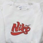 Retro Nike Logo Embroidered Shirt & Hoodie: Best Gift Idea for Nike Inspired Fans