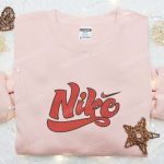 Retro Nike Logo Embroidered Shirt & Hoodie: Best Gift Idea for Nike Inspired Fans