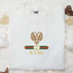 Rhode Island Rams x Gucci Embroidered Shirt & NCAA Sports Hoodie – Perfect Gift Idea