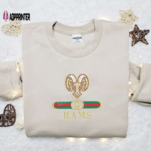 Rhode Island Rams x Gucci Embroidered Shirt & NCAA Sports Hoodie – Perfect Gift Idea