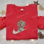 Ryu x Swoosh Hoodie & Street Fighter Embroidered Shirt – Best Family Gift Ideas