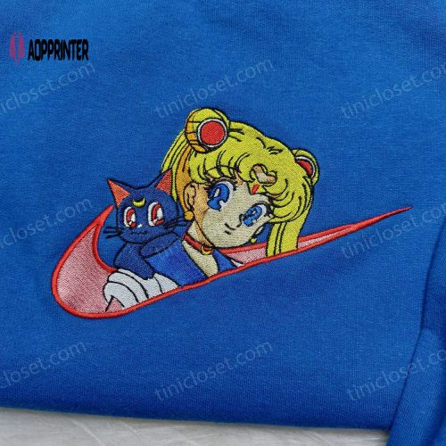 Marie Cat Nike Embroidered Sweatshirt & Disneyland Family Shirts: Nike Inspired Hoodie