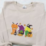 Sanderson Sisters Latte Embroidered Shirt & Hocus Pocus Hoodie – Best Gift Ideas