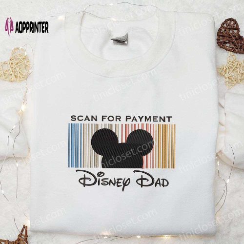 Disney Dad Embroidered Shirt & Characters Hoodie: The Ultimate Father s Day Gift Idea for Disney Fans