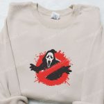 Scream Ghostface Embroidered Sweatshirt: Best Horror Movie Gift Ideas