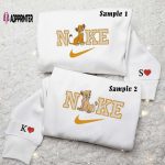 Simba & Nala Embroidered Couples Shirts – Perfect Matching Outfits for Disney Lovers