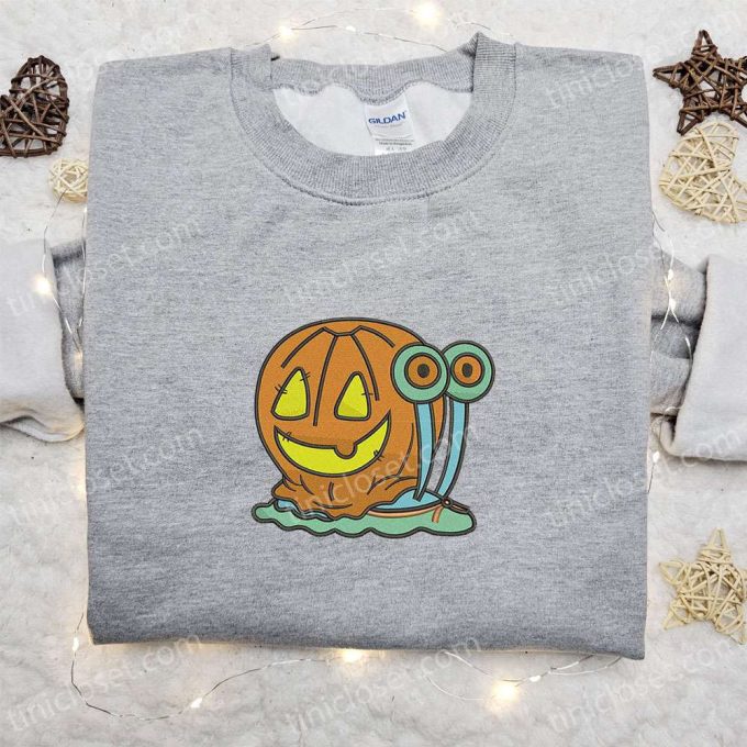 Spooky Snail Pumpkin Halloween T-shirt & Hoodie: Best Family Gift Ideas