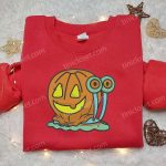 Spooky Snail Pumpkin Halloween T-shirt & Hoodie: Best Family Gift Ideas