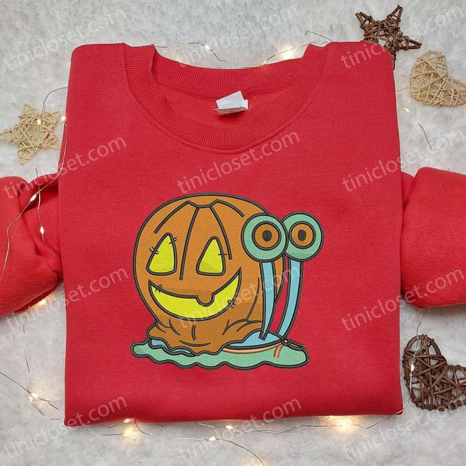 Spooky Snail Pumpkin Halloween T-shirt & Hoodie: Best Family Gift Ideas