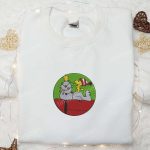 Snoopy & Woodstock Xmas Embroidered Shirt & Hoodie: Perfect Family Gifts