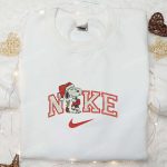 Snoopy & Woodstock Xmas x Nike: Embroidered Shirt Hoodie & Sweatshirt – Christmas Nike Inspired Apparel