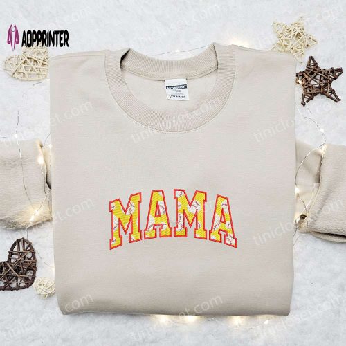 Softball Mom Life Embroidered Shirt & Hoodie: Perfect Mother s Day Gift Cute & Stylish for Moms