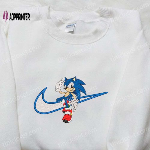 Nike Christmas x Gnome Laughing Sweatshirt: Best Movie Embroidered Shirt for Unique Christmas Gift Ideas