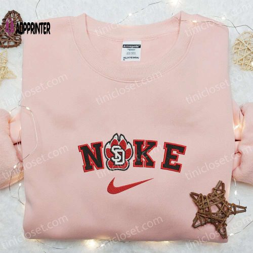 South Dakota Coyotes x Nike Embroidered Shirt & NCAA Sports Hoodie – Best Gift Idea