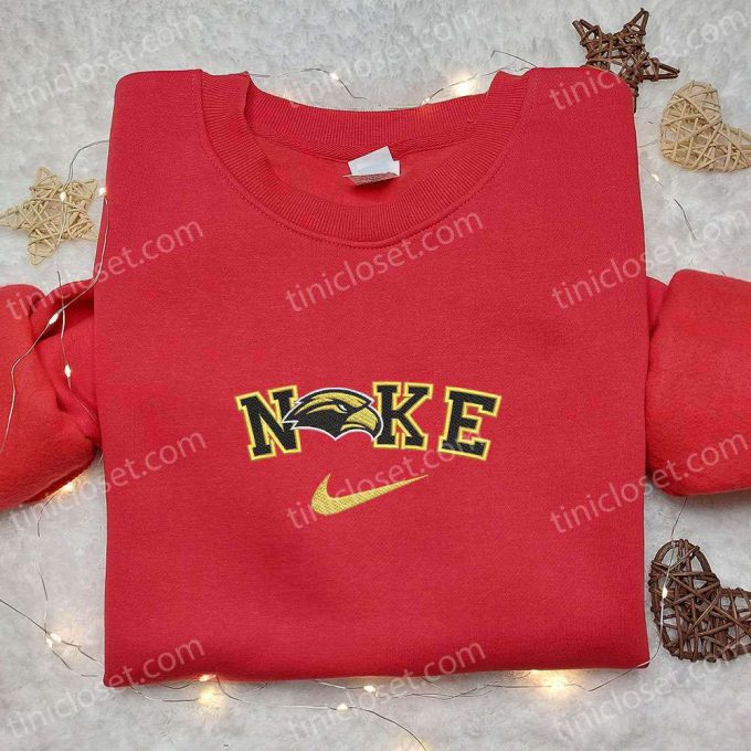 Southern Miss Golden Eagles x Nike Embroidered Shirt & Hoodie: NCAA Sports Gift Idea