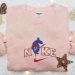 Spider-man Movie x Nike Embroidered Sweatshirt: Marvel & DC Comics Shirt Best Gift