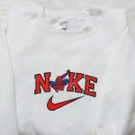 Spider-Man x Nike Embroidered Shirt & Marvel Hoodie: Superhero Inspired Sweatshirt